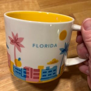 Florida Starbucks state mug. You are here collection.
